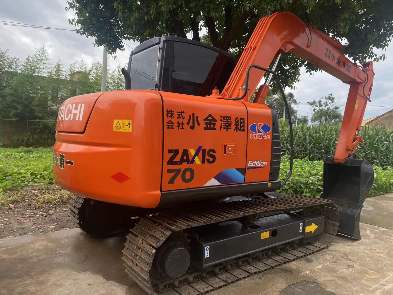 Bandgrävare Sell cheap 6ton hitachi zx70 zx75us good quality excavator: bild 7