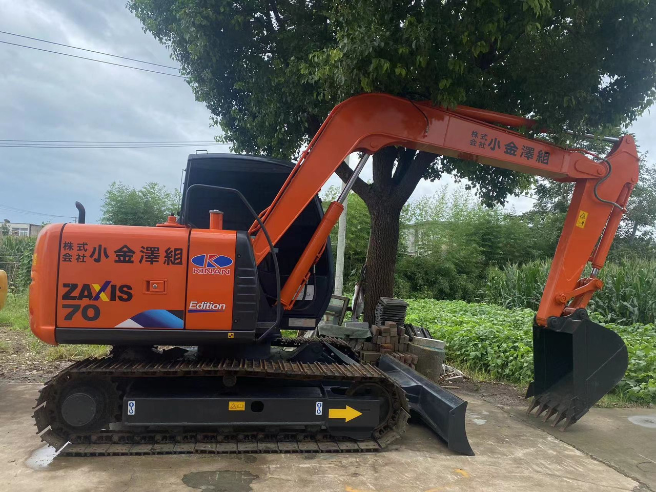 Bandgrävare Sell cheap 6ton hitachi zx70 zx75us good quality excavator: bild 2