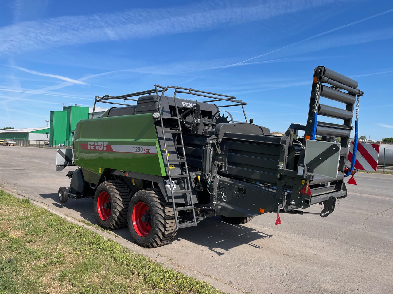 Ny Fyrkantspress Fendt 1290 XD Cutter Quaderballenpre: bild 3