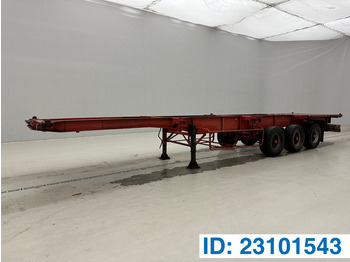 Containerbil/ Växelflak semitrailer TITAN