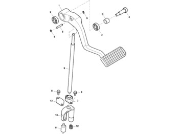 Bromsdelar JOHN DEERE