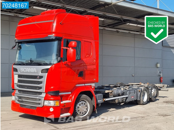 Containerbil/ Växelflak lastbil SCANIA R 410