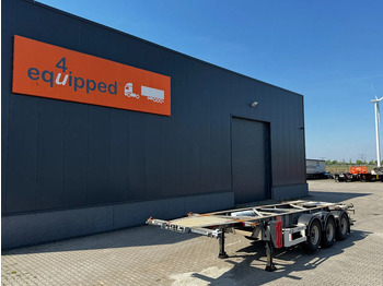 Containerbil/ Växelflak semitrailer VAN HOOL 20'/30'