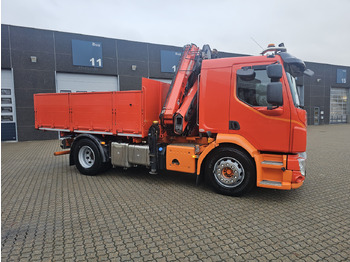 Tippbil lastbil, Kranbil Volvo FL280: bild 2