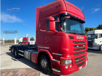 Containerbil/ Växelflak lastbil SCANIA R 450