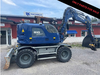 Grävmaskin på däck LIEBHERR