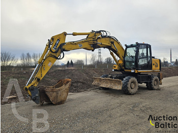 Grävmaskin på däck JCB JS175W