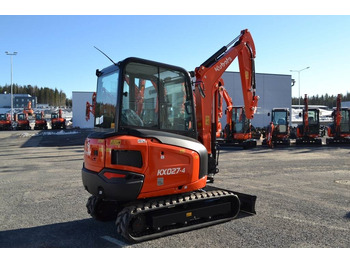 Ny Minigrävmaskin Kubota KX027-4 UUSI, TAKUU 24KK: bild 4