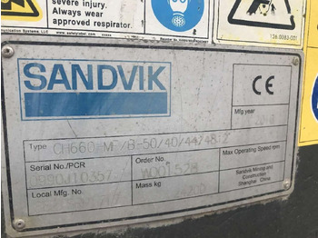 Konkross Sandvik CH660: bild 3