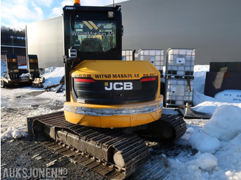 Grävmaskin 2016 JCB 51R-1 Gravemaskin - Engcon tiltrotator - Pusskuffe - Graveskuffe - Smalskuffe - Sentralsmøring - Sertifisert: bild 2