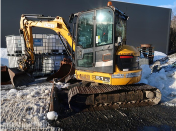 Grävmaskin 2016 JCB 51R-1 Gravemaskin - Engcon tiltrotator - Pusskuffe - Graveskuffe - Smalskuffe - Sentralsmøring - Sertifisert: bild 3