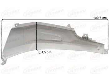 Ny Stötfångare för Lastbil DAF XG XG+ FRONT LEFT BUMPER WITH HALOGEN HOLE: bild 2