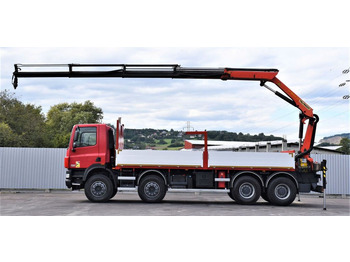 Kranbil DAF CF 85.410 Pritsche 6,80m + KRAN / FUNK/8x4: bild 5