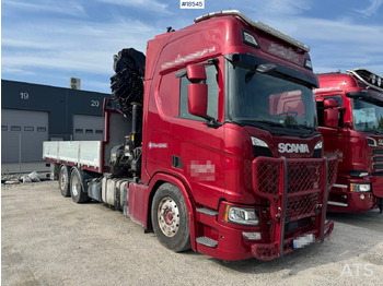 Flakbil SCANIA R 500