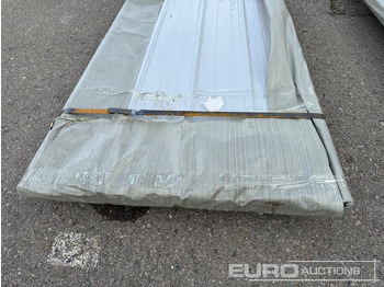 Entreprenadutrustning Unused SKLP Galvalume Steel Siding Roofing Sheets (100 of): bild 5