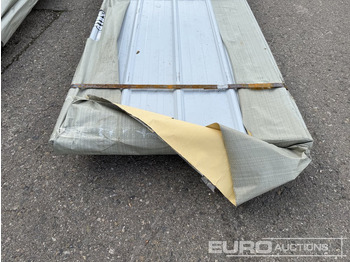 Entreprenadutrustning Unused SKLP Galvalume Steel Siding Roofing Sheets (100 of): bild 5