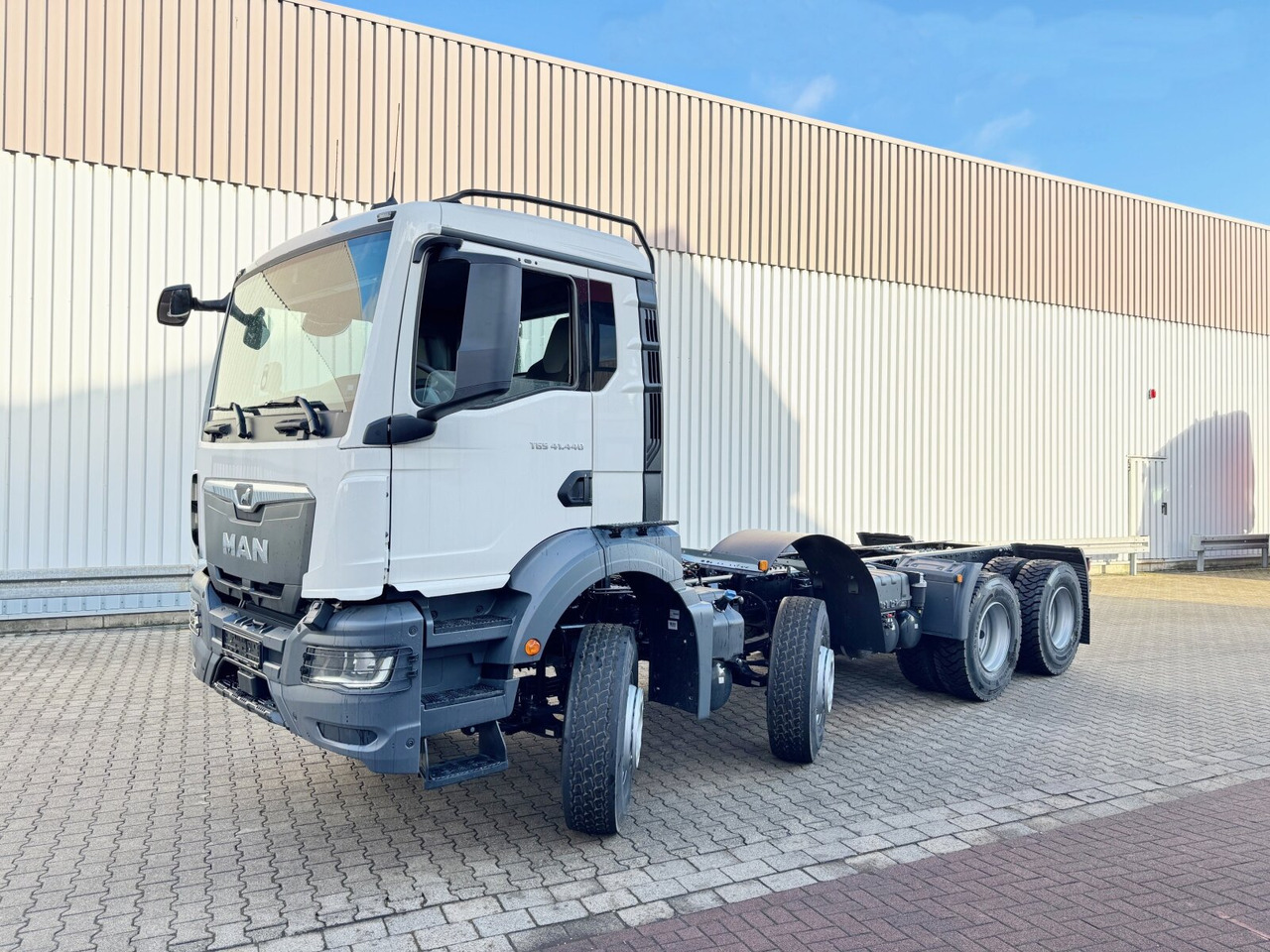 Ny Dumper MAN TGS 41.440 8x4 BB TGS 41.440 8x4 BB, 5x VORHANDEN, Meiller Stahlmulde 18m³: bild 8