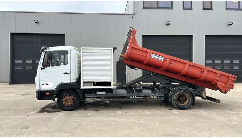 Leasa Mercedes-Benz SK 814 (BELGIAN TRUCK / HOOK / PERFECT CONDITION !!! / WITH CONTAINER / 363000 KM !!!! ) Mercedes-Benz SK 814 (BELGIAN TRUCK / HOOK / PERFECT CONDITION !!! / WITH CONTAINER / 363000 KM !!!! ): bild 9