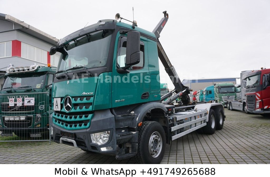 Lastväxlare lastbil Mercedes-Benz Arocs IV 3348 M BB 6x4 Hiab-XR-21-S-56 *Retarder: bild 6