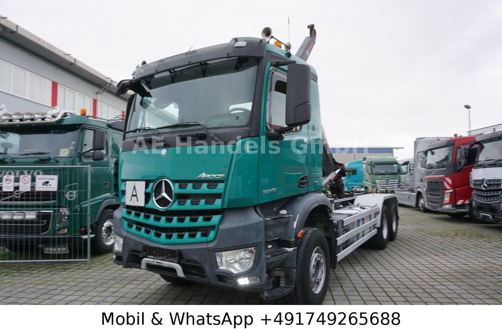 Lastväxlare lastbil Mercedes-Benz Arocs IV 3348 M BB 6x4 Hiab-XR-21-S-56 *Retarder: bild 7