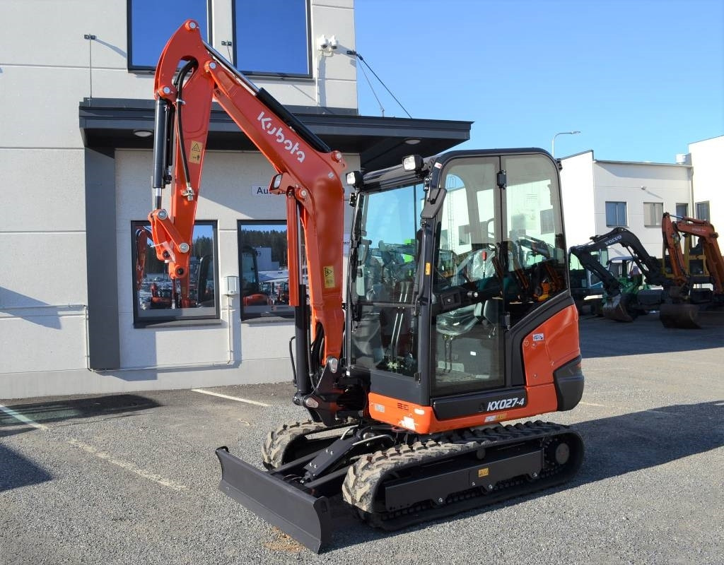 Ny Minigrävmaskin Kubota KX027-4 UUSI, TAKUU 24KK: bild 6