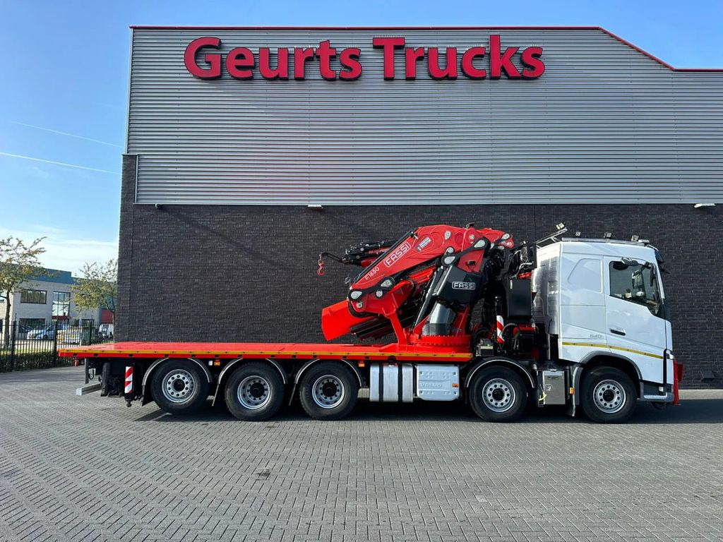 Kranbil, Flakbil Volvo FH 540 10X4 + FASSI F1650RAL.2.28 + JIB L616L KR: bild 10