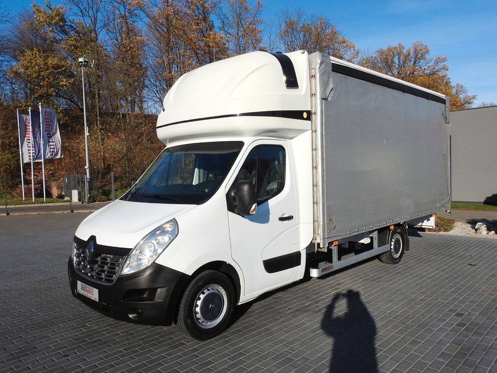 Transportbil med kapell Renault MASTER PRITSCHE PLANE 10 PALETTEN TEMPOMAT: bild 7