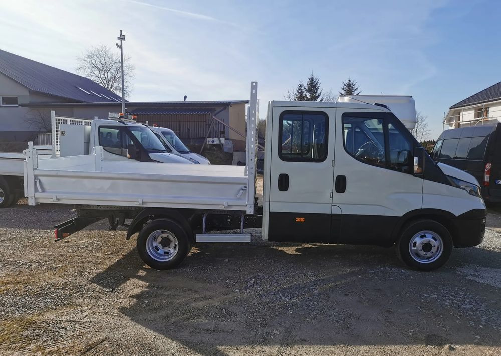 Transportbil med tippflak Iveco Daily 35C12 Brygadówka wywrotka 35-120 kiper doka Dubel klimatyzacja: bild 18