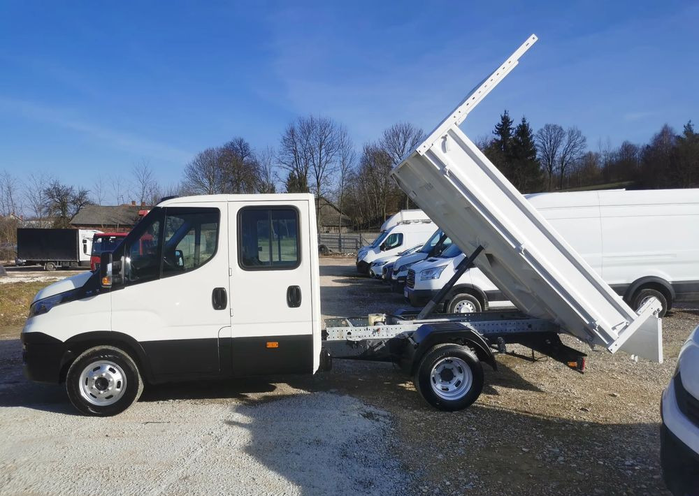 Transportbil med tippflak Iveco Daily 35C12 Brygadówka wywrotka 35-120 kiper doka Dubel klimatyzacja: bild 8