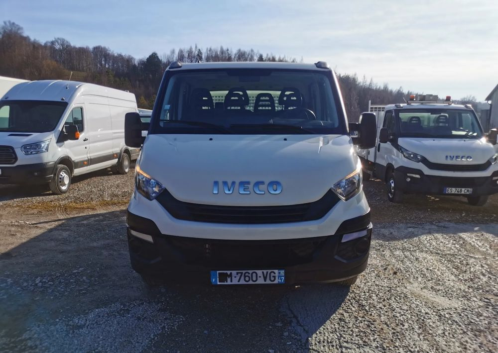 Transportbil med tippflak Iveco Daily 35C12 Brygadówka wywrotka 35-120 kiper doka Dubel klimatyzacja: bild 20