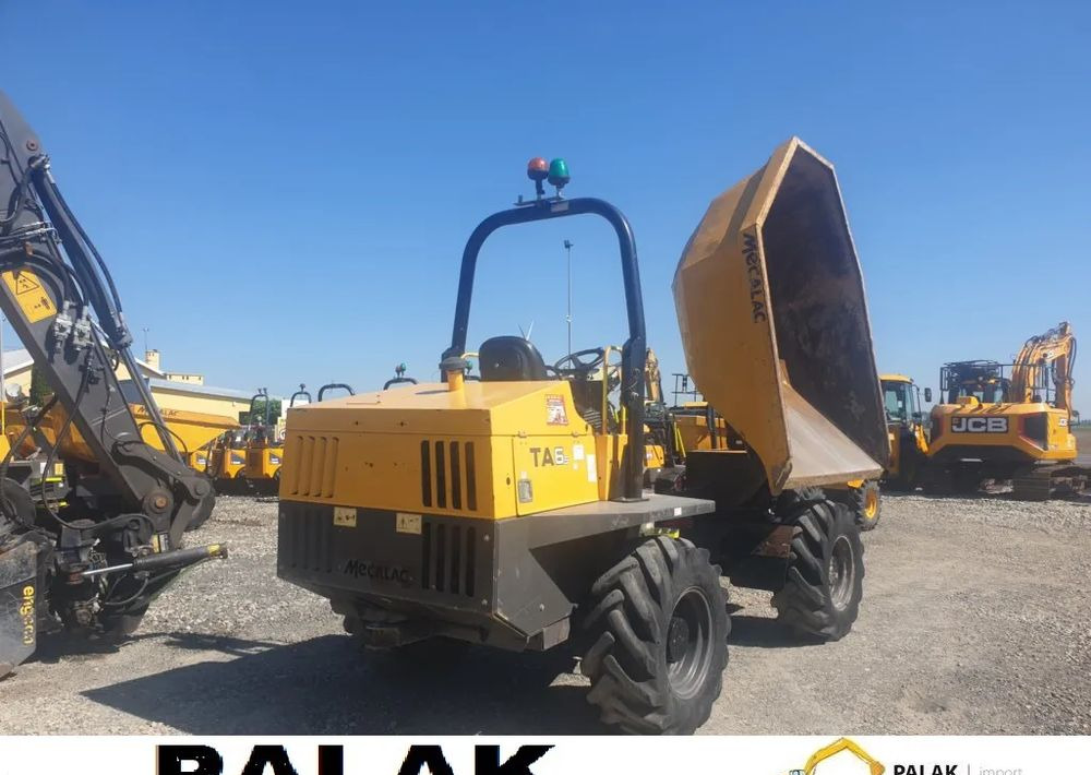 Dumper Mecalac Wozidło obrotowe Mecalac 6 TAs 2018r: bild 6