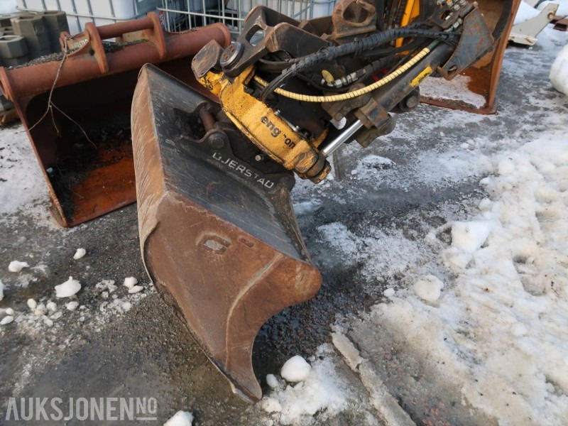 Grävmaskin 2016 JCB 51R-1 Gravemaskin - Engcon tiltrotator - Pusskuffe - Graveskuffe - Smalskuffe - Sentralsmøring - Sertifisert: bild 18