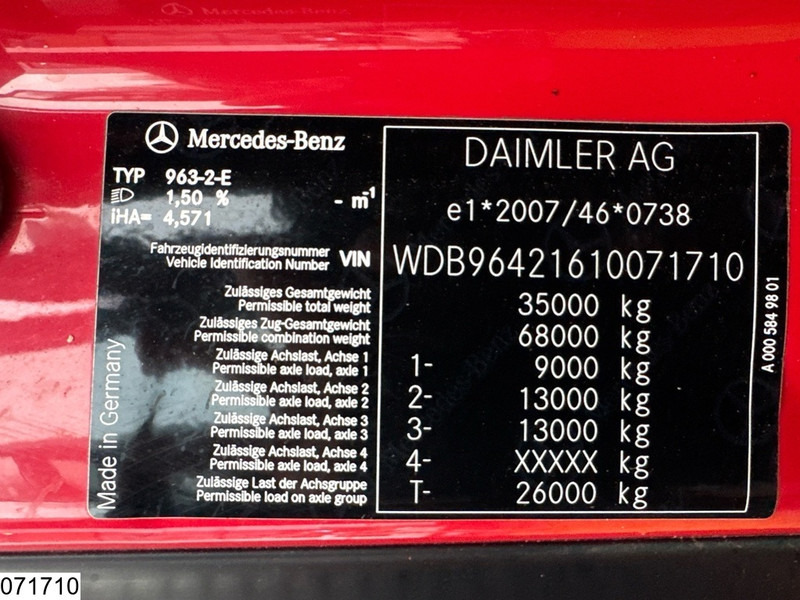 Timmerbil, Kranbil Mercedes-Benz Arocs 3351 6X4, EURO 6, Kesla, Retarder, Combi: bild 11