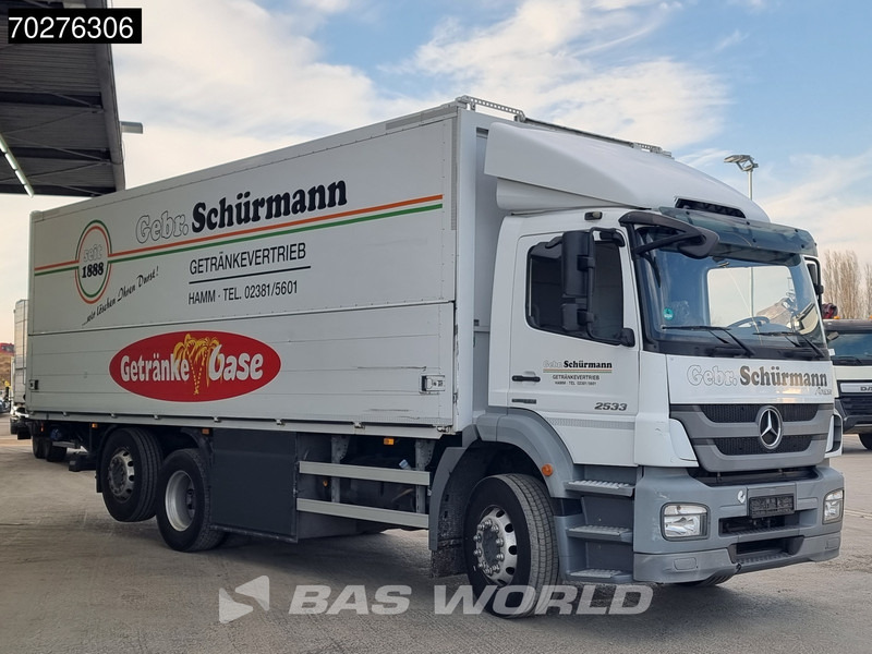 Lastbil med skåp Mercedes-Benz Axor 2533 6X2 Getranke combi Ladebordwand Automatic EEV: bild 8