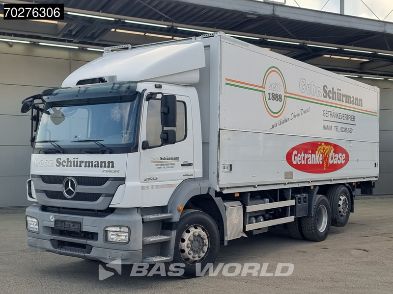 Lastbil med skåp Mercedes-Benz Axor 2533 6X2 Getranke combi Ladebordwand Automatic EEV: bild 6