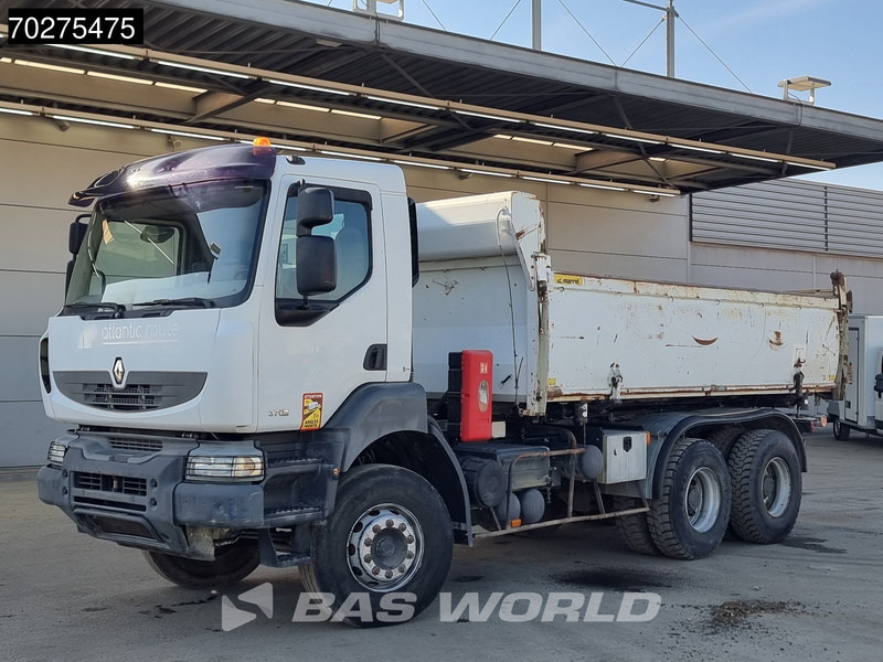 Tippbil lastbil Renault Kerax 370 6X4 11m3 Marrel tipper Steelsuspension Big-Axle Euro 4: bild 6