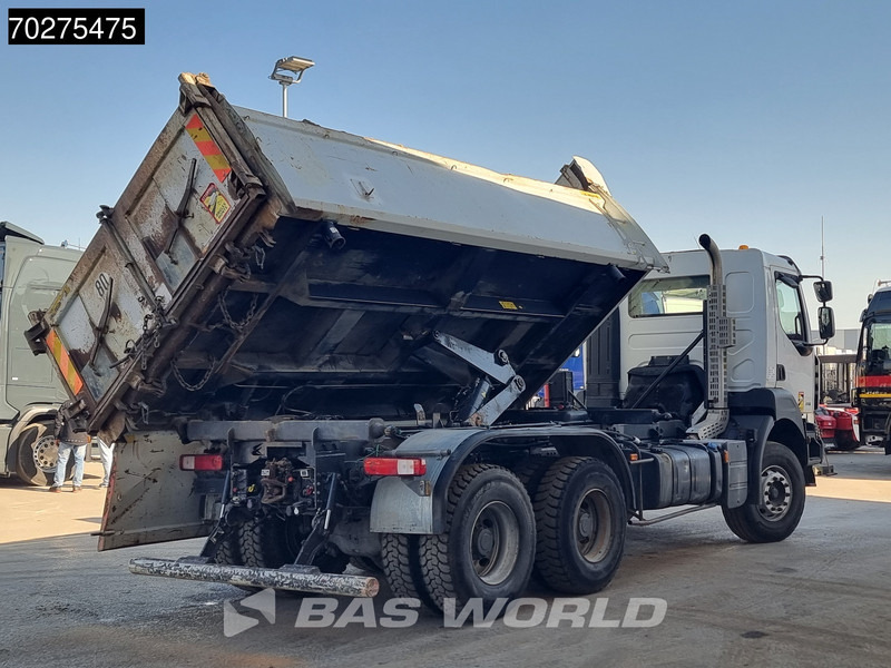 Tippbil lastbil Renault Kerax 370 6X4 11m3 Marrel tipper Steelsuspension Big-Axle Euro 4: bild 9