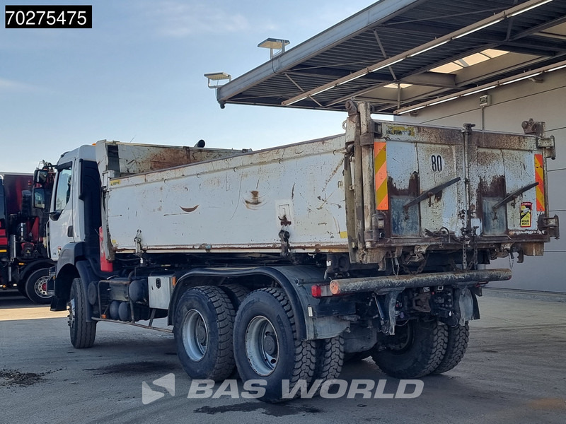 Tippbil lastbil Renault Kerax 370 6X4 11m3 Marrel tipper Steelsuspension Big-Axle Euro 4: bild 15