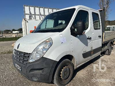 Flakbil RENAULT MASTER DCI125 Crew Cab Camion Plateau: bild 29