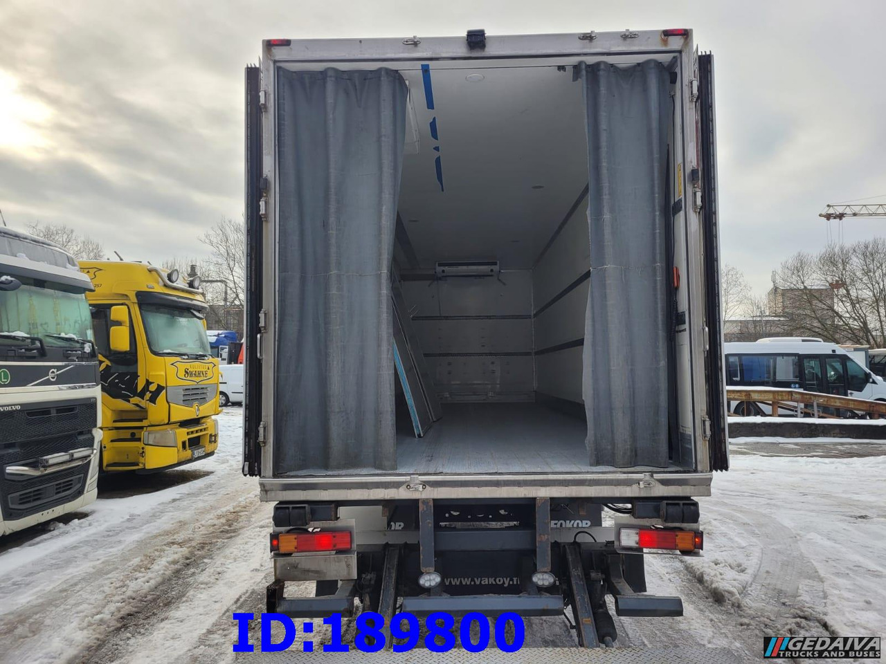 Kylbil lastbil MERCEDES-BENZ Axor 1829 Euro5 Manual + Tail lift: bild 6