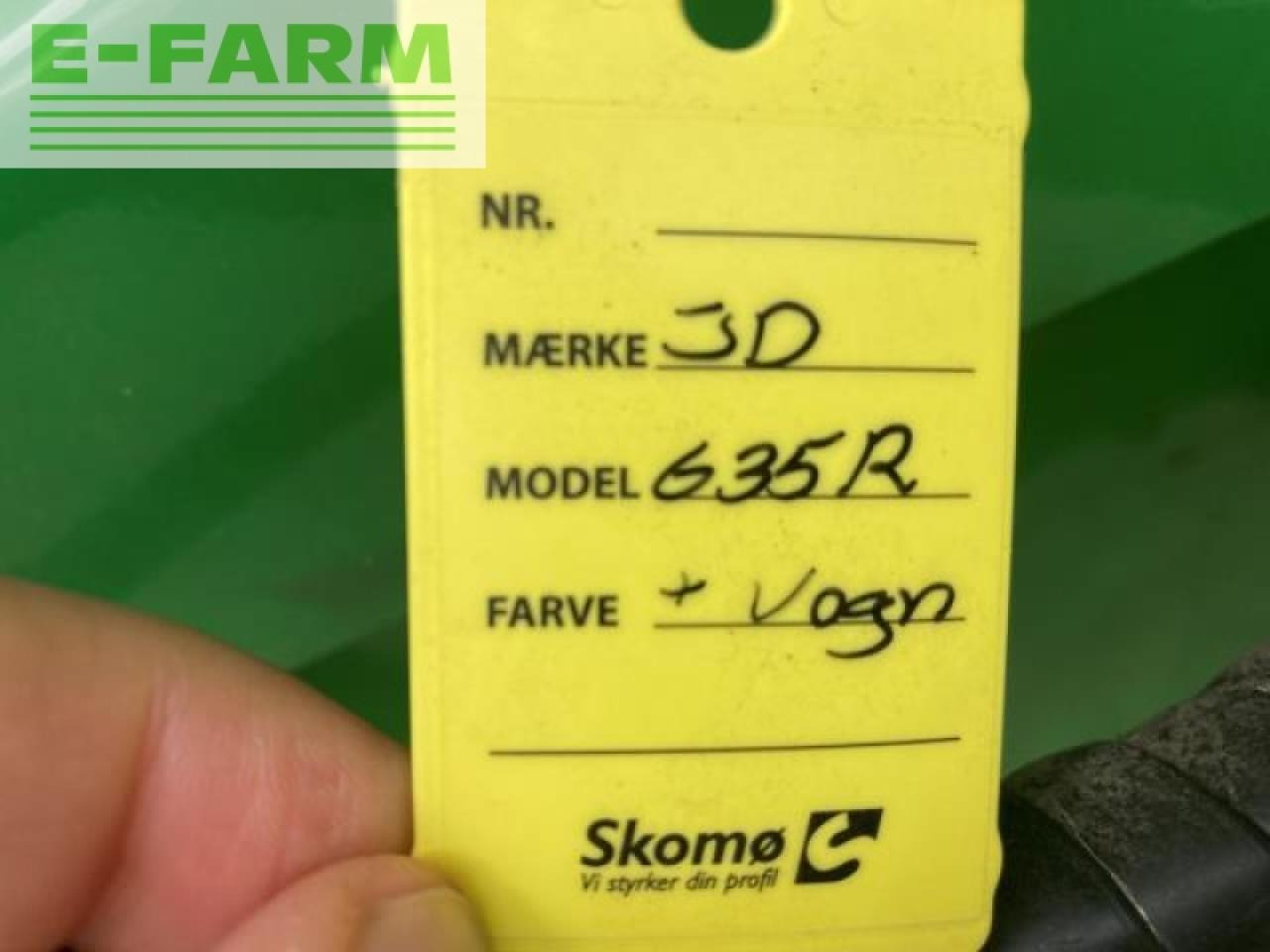 Skärbord John Deere 635r: bild 18