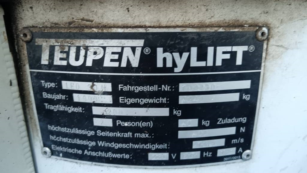 Lift Teupen LEO 30: bild 8