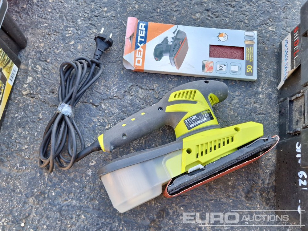 Entreprenadutrustning Einhell Eibhell Sander 230Volt 100W, Ryobi Sander 230Volt 280W / Lijadora Eléctrica: bild 7