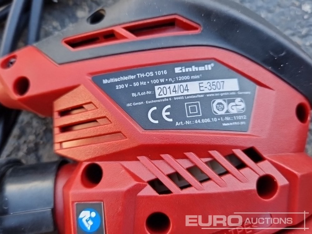 Entreprenadutrustning Einhell Eibhell Sander 230Volt 100W, Ryobi Sander 230Volt 280W / Lijadora Eléctrica: bild 6