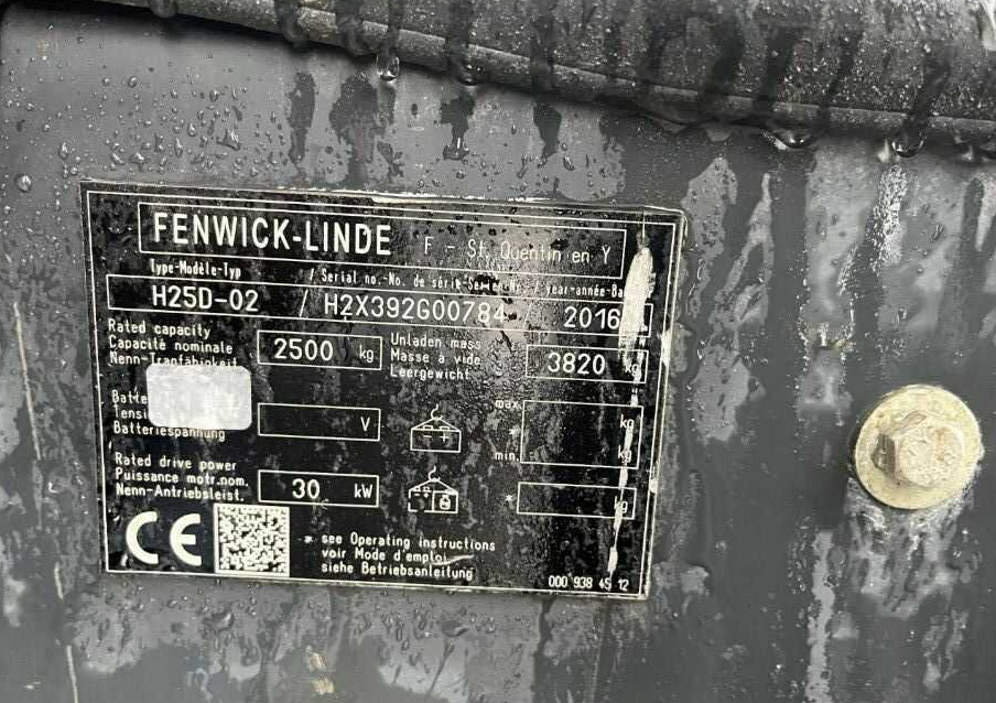 Dieseltruck Linde H25D: bild 6