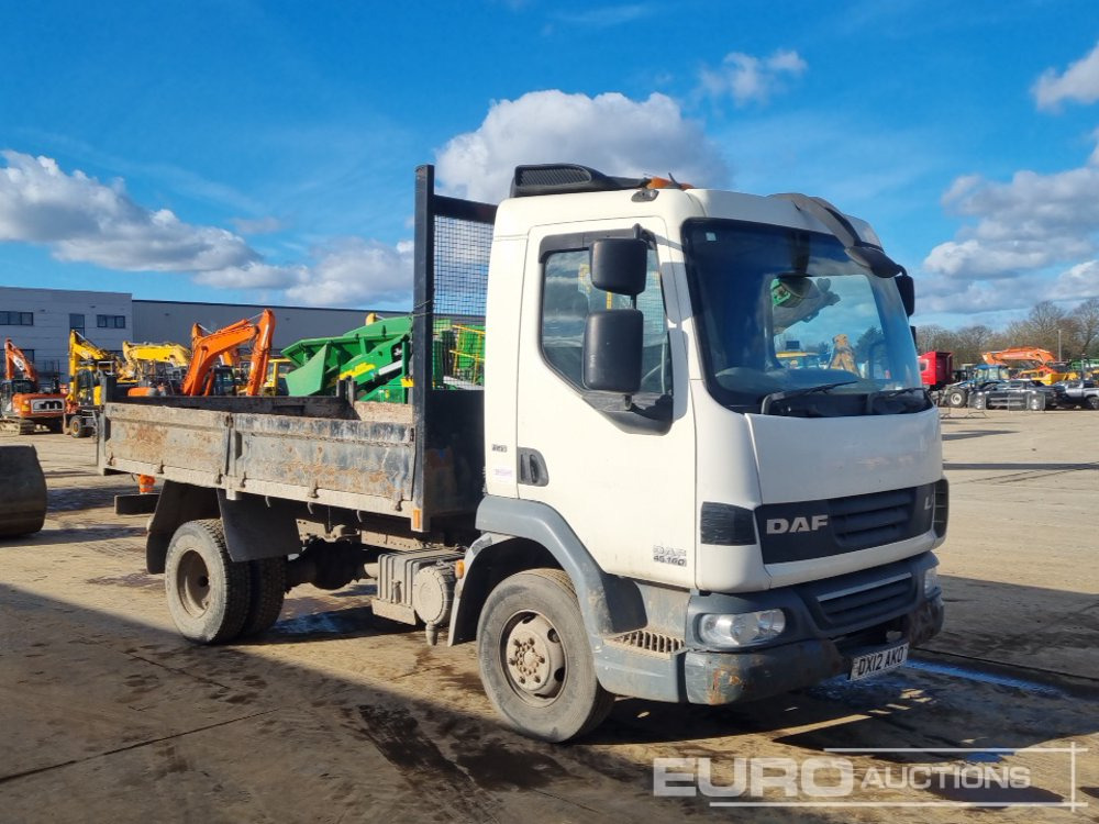 Tippbil lastbil 2012 DAF LF45.160: bild 7