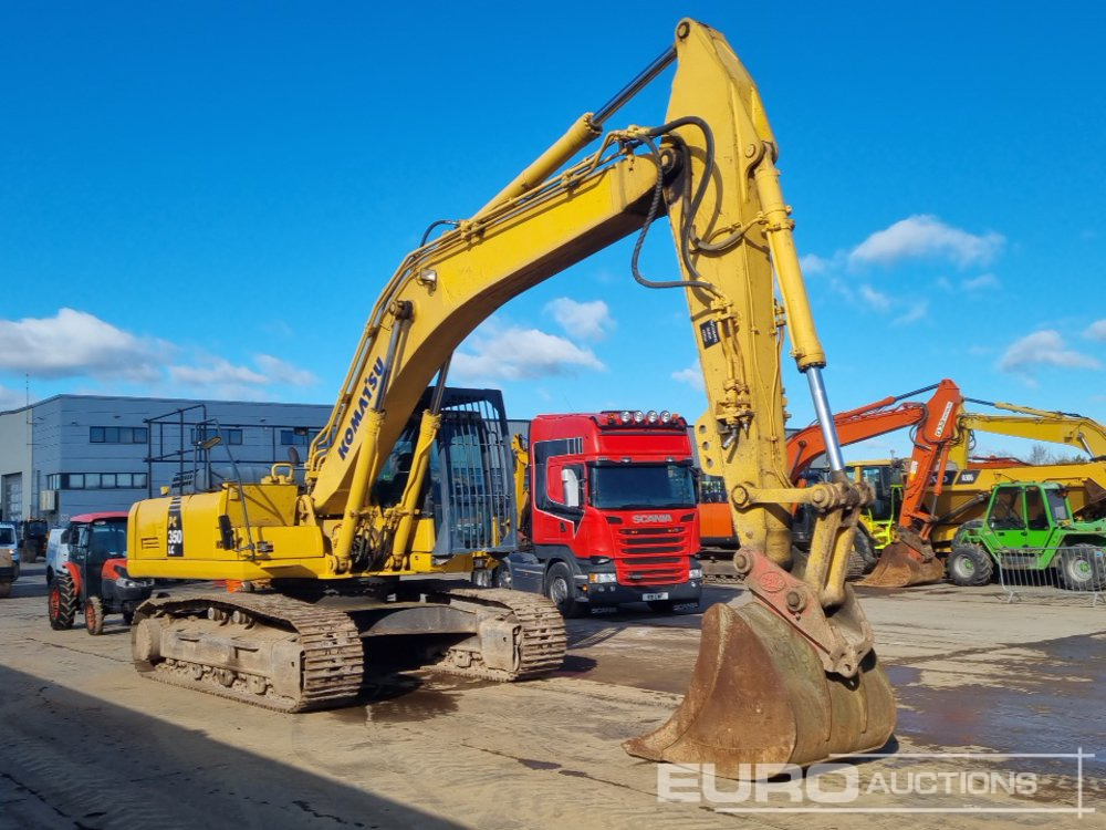 Bandgrävare Komatsu PC350LC-8: bild 7