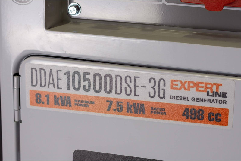 Ny Elgenerator Daewoo DDAE10500DSE-3G: bild 8