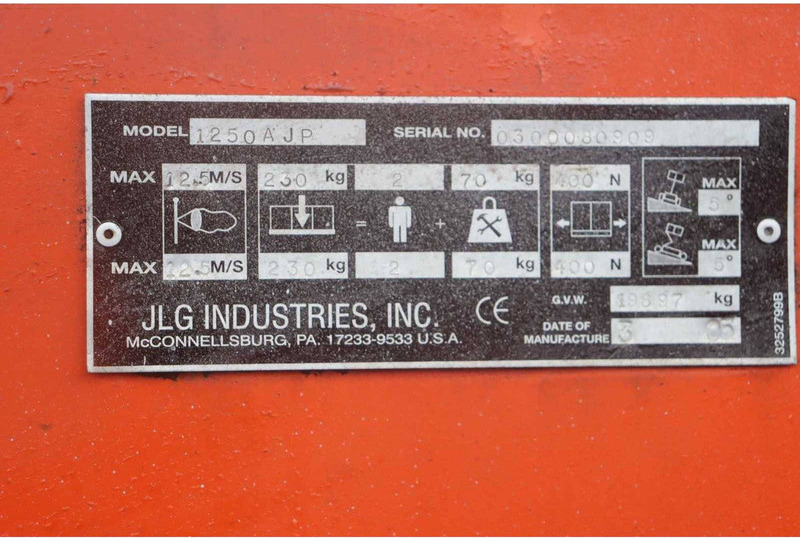 Bomlift JLG 1250AJP: bild 14